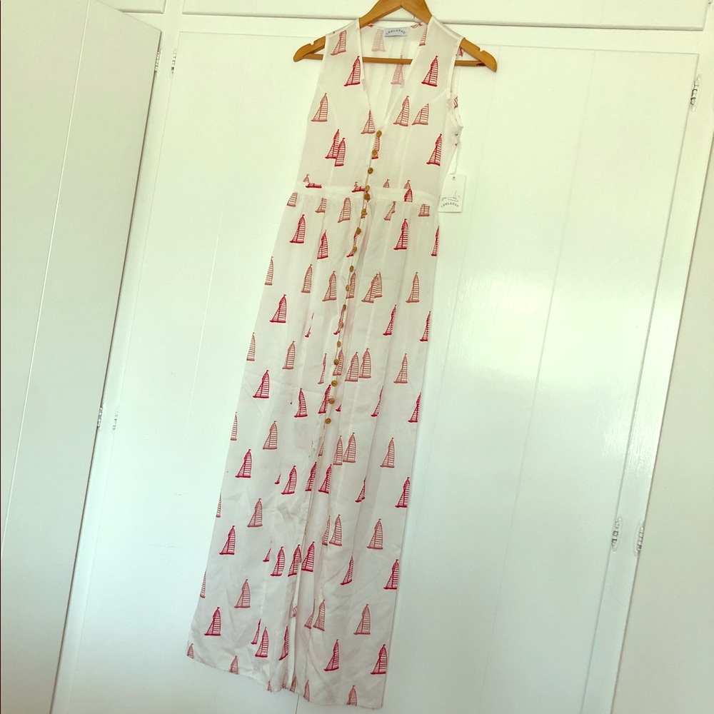NWT Leelanau Sailboat ⛵️ Dress XS 100 Tencel